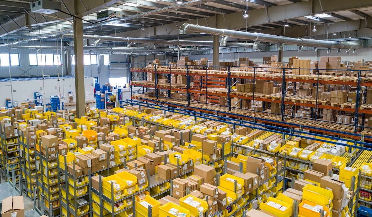 GDP certified temperature-controlled pharmaceutical warehouse at DCM PHARMA Villach